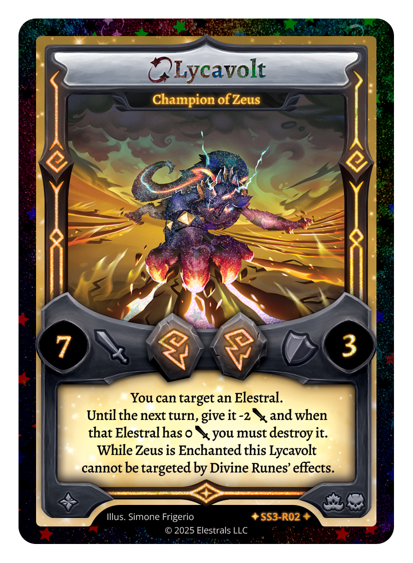 Lycavolt - Champion of Zeus - SS3-R02